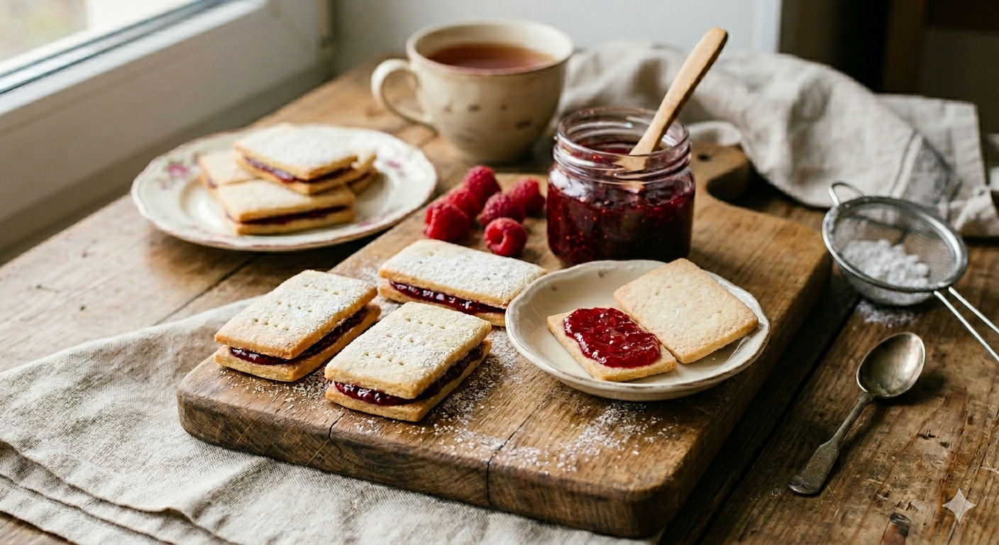Butter and Jam Cookies